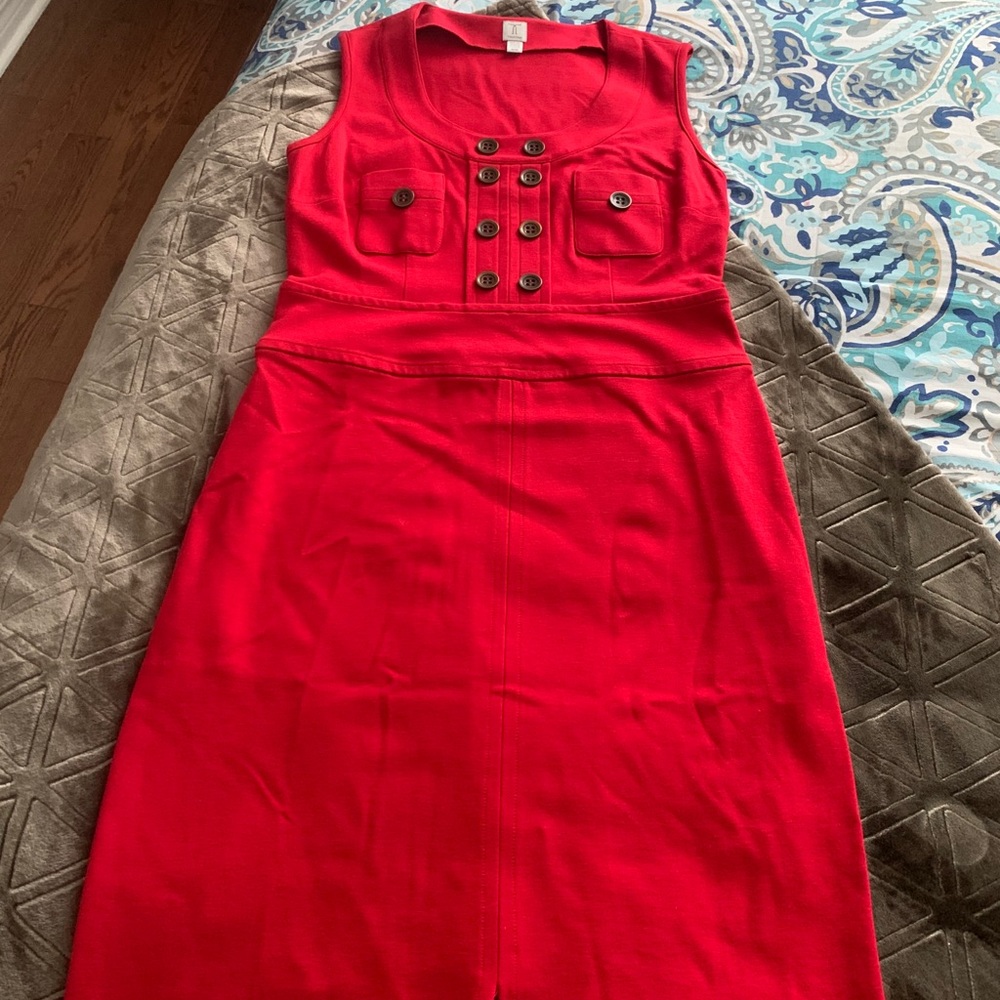 Red dress